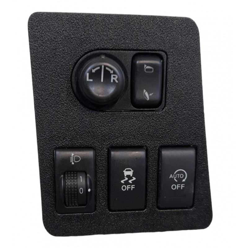 Pulsante regolazione fari Nissan Qashqai 1.6 Dci 2010-2013 - Pulsantiera - 1