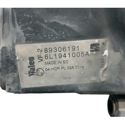 Proiettore anteriore sinistro 6L1941005A Seat Ibiza III 2002-2009 - Proiettore anteriore - 3 Proiettore anteriore sinistro 6L1941005A Seat Ibiza III 2002-2009 - Proiettore anteriore - 3