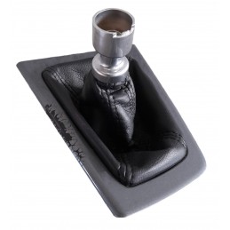 Cuffia Soffietto Leva Cambio Per Citroen C3 II E DS3 - Pelle Sintetica Nera, Compatibile 2009-2015