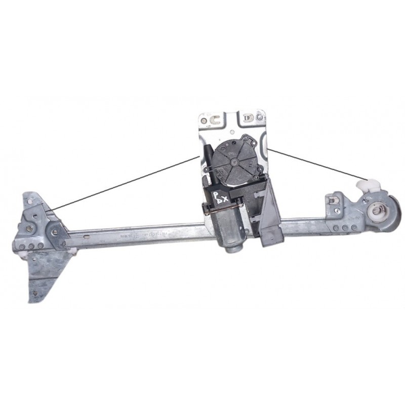 Alzavetro posteriore destro Peugeot 307 station wagon 2002-2008