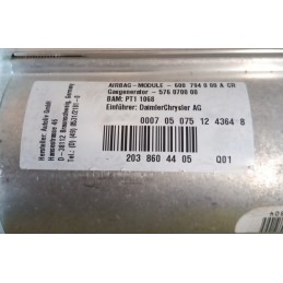 Airbag passeggero 2038604405 Mercedes Classe C W203 2000-2007 - Airbag - 5