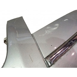 Teileplus24 AL212 Protezione Paraurti In Alluminio Su Misura Per Volkswagen Passat B9 Variant 2024+ | Design Argentato Spazzolato | Antigraffio E Facile Da Installare