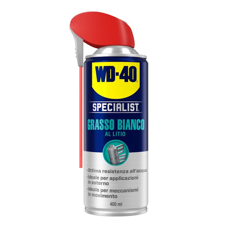 WD-40 39390 Grasso Bianco Al Litio 400 ML - Spray - 1
