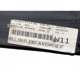 Minigonna rivestimento sotto porta sinistra Bmw 320d E91 station wagon 2005-2012 - Griglie e modanature - 4