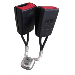 Gancio cintura di sicurezza posteriore 6R0857739 Volkswagen Polo V 2010-2014 - Cintura di sicurezza - 1