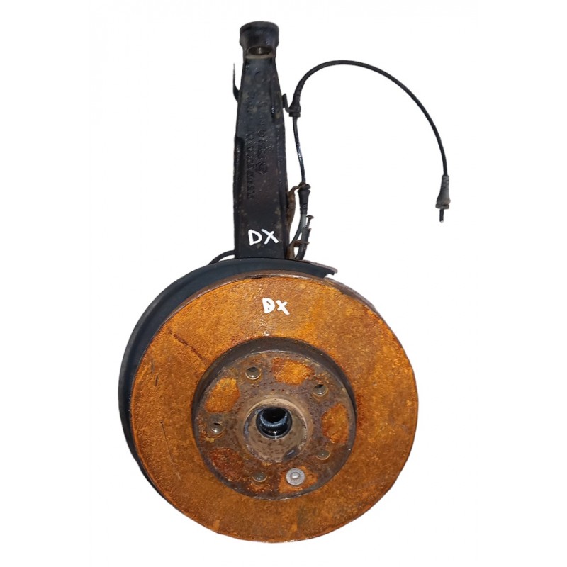 Fusello montante con mozzo anteriore destro 7L6407258A Volkswagen Touareg 2.5 tdi 2007-2010 - Fusello/Montante - 1