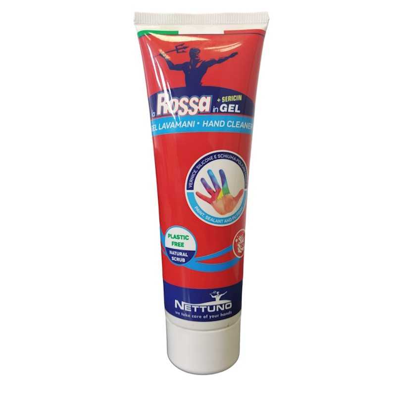 Gel lavamani Nettuno 00725 LA ROSSA IN GEL in tubo 250 ML - Crema lavamani - 1