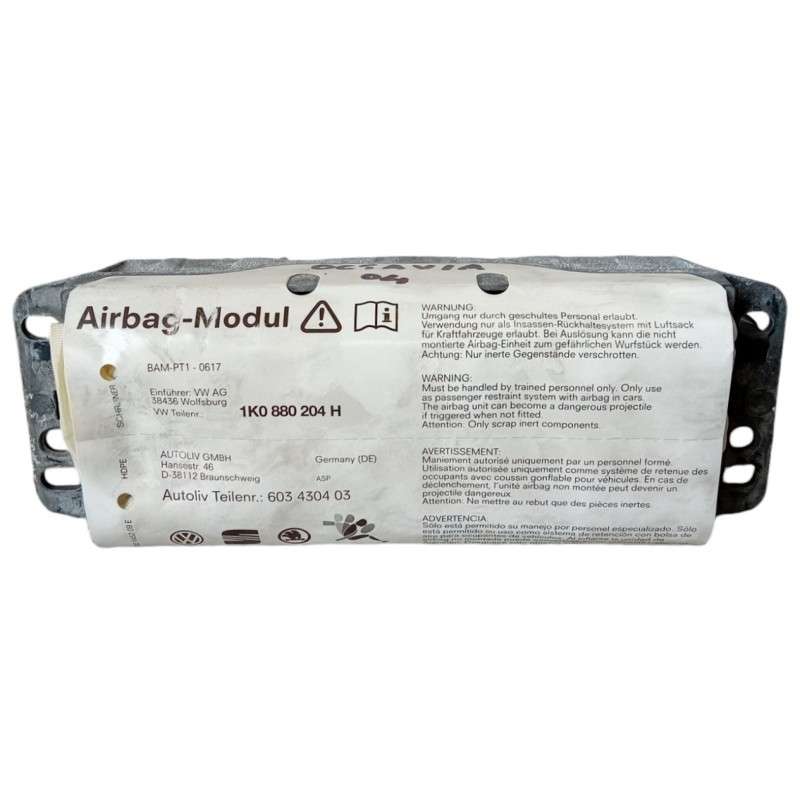 Airbag passeggero 1K0880204H Skoda Octavia 1.9 Tdi 2004-2012 - Airbag - 1