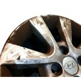 Cerchio in lega 529101J805 6Jx15 ET50 Hyundai i20 2008-2014 4 fori - Cerchi in lega - 4