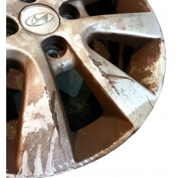 Cerchio in lega 529101J805 6Jx15 ET50 Hyundai i20 2008-2014 4 fori - Cerchi in lega - 5