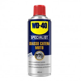 WD40 Kit Pulitore - Grasso - Lubrificante Catena Moto WD-40 Specialist Spray Bomboletta 400 ml - Spray - 2