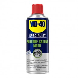 WD40 Kit Pulitore - Grasso - Lubrificante Catena Moto WD-40 Specialist Spray Bomboletta 400 ml - Spray - 3