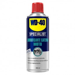 WD40 Kit Pulitore - Grasso - Lubrificante Catena Moto WD-40 Specialist Spray Bomboletta 400 ml - Spray - 4