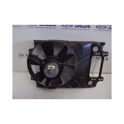 Elettroventola radiatore Volkswagen Polo II 1990 1994 1.0 Benz. rugine parte superiore - Elettroventola - 1