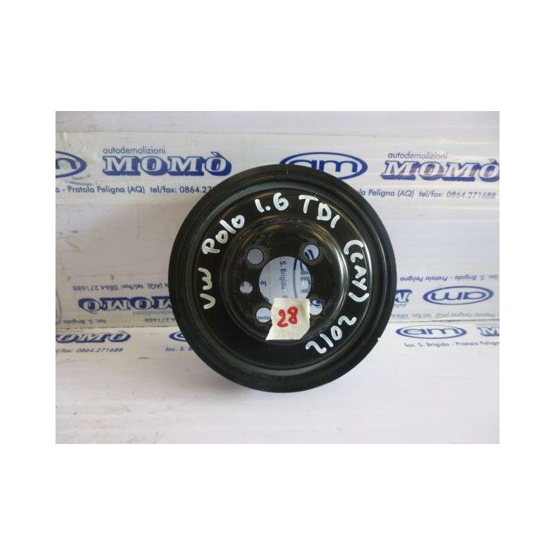 Puleggia Albero Motore 038105243M Volkswagen Audi Seat Skoda 1.6 Tdi T.M Cay - Varie1 - 1