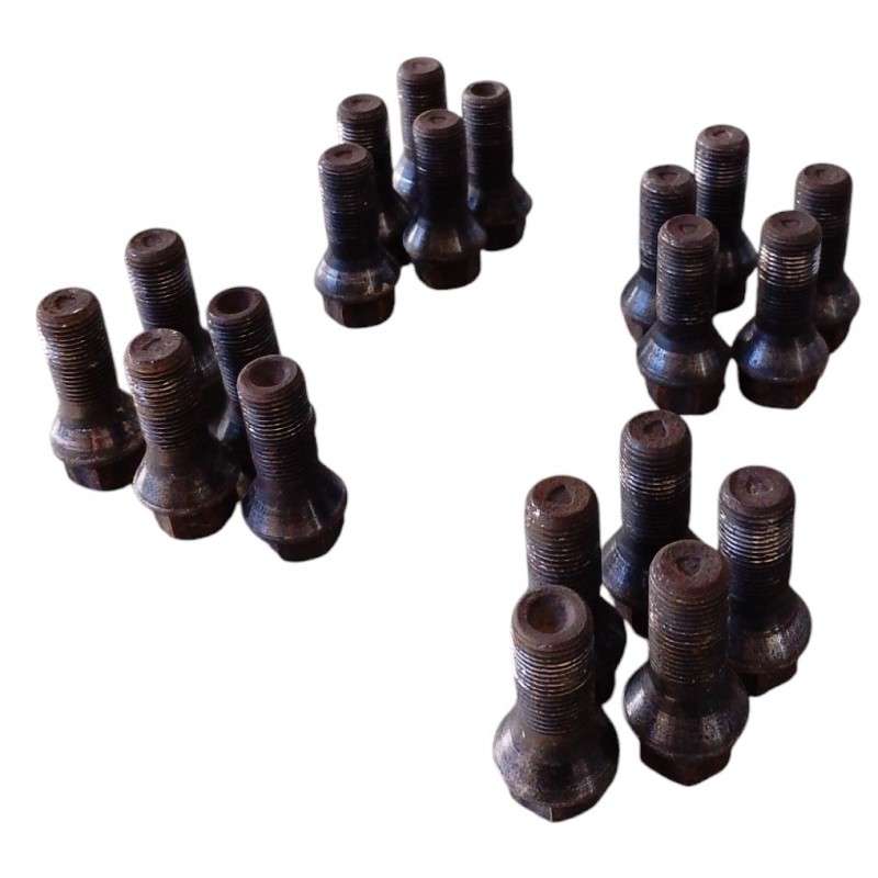 Kit Dadi Viti Ruote TESLA MODELLO 3 Elettricità 2021 20 Viti - Foto 5