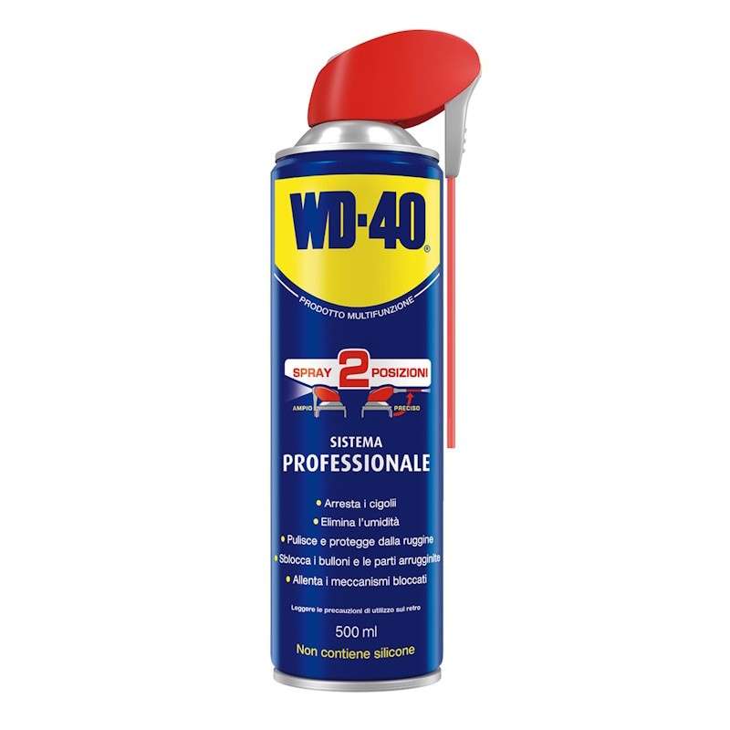 WD-40 39034 spray multiuso lubrificante sbloccante a doppia posizione 500 ML - Spray - 1 WD-40 39034 spray multiuso lubrificante sbloccante a doppia posizione 500 ML - Spray - 1