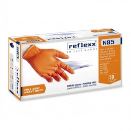 Guanti in nitrile alto spessore REFLEXX N85 Full Grip 50 PEZZI - Guanti - 1