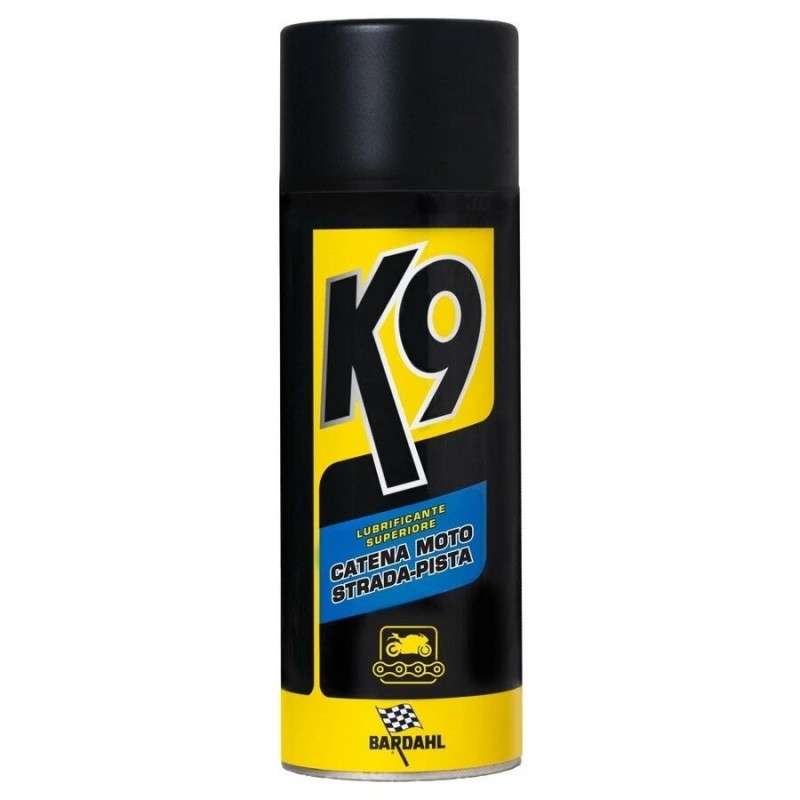 Bardahl 640028 K9 Grasso spray catena moto strada-pista 400 ML - Spray - 1
