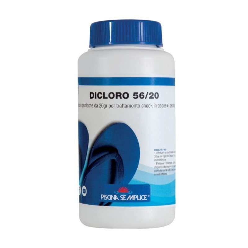 DICLORO 56-20 Lapi PS1516C12 1Kg in pastiglie granulari da 20gr - Cloro - 1