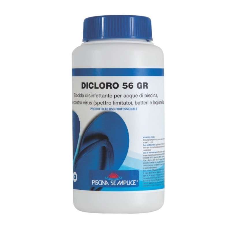 DICLORO 56 Gr Lapi PS1515C12 1Kg prolunga la durata del cloro - Cloro - 1