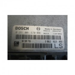 Centralina motore 0281001670 Opel Astra G 1.7 Dti - Centralina - 2