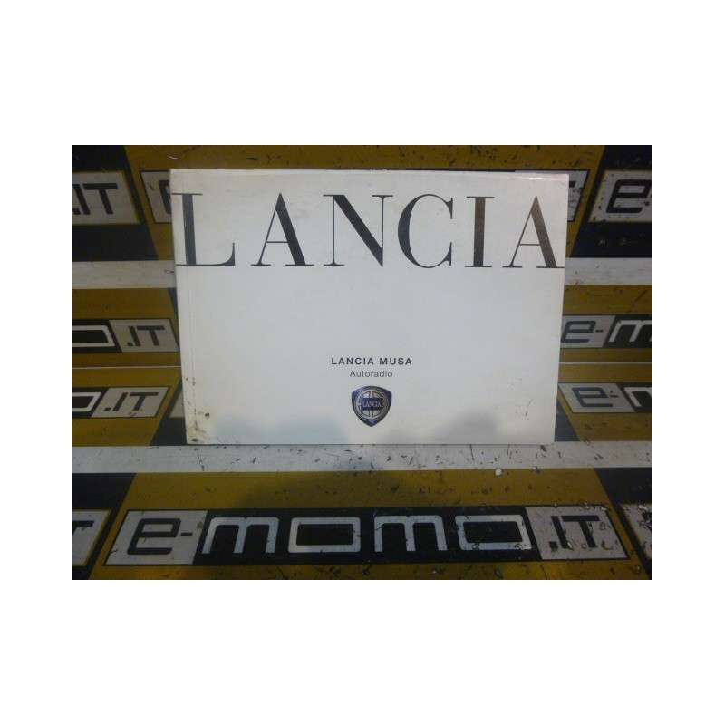 Libretto autoradio 60346502 Lancia Musa 2004-2007 - Libretto uso e manutenzione - 1