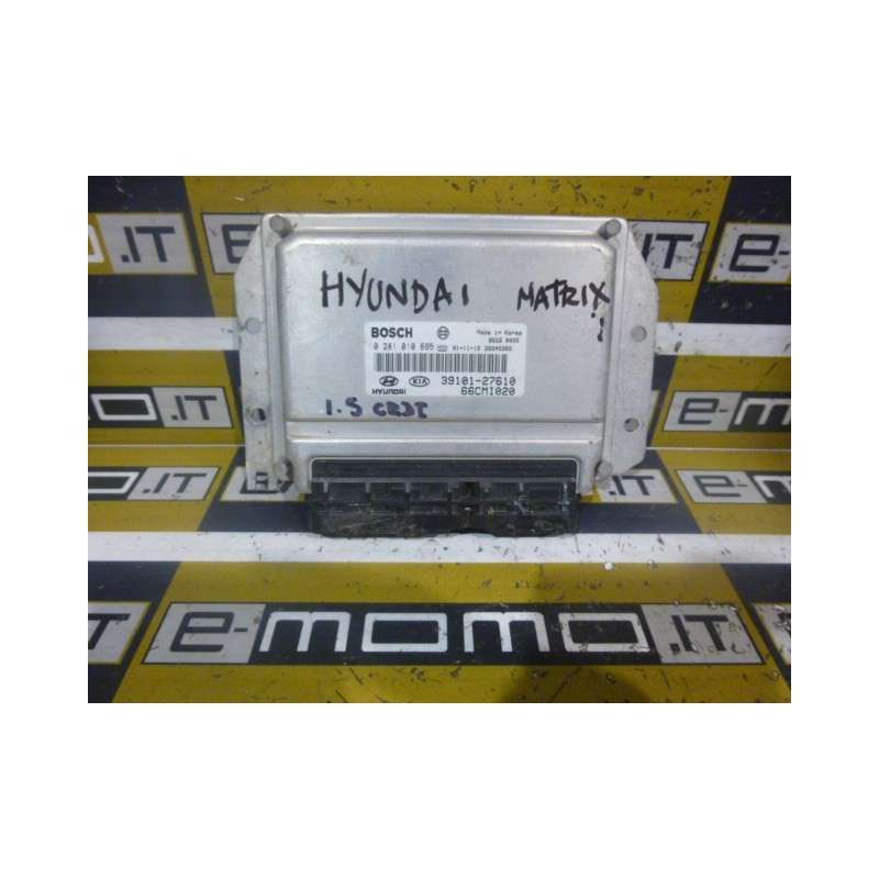 Centralina iniezione 0281010695 3910127610 Hyundai Matrix 1.5 CRDI - Centralina - 1