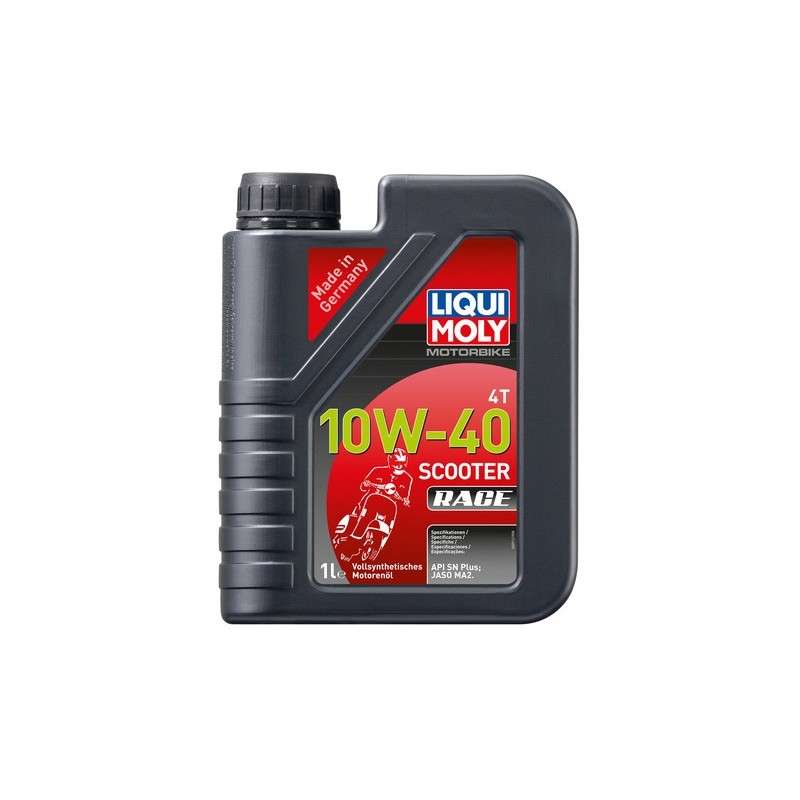 LIQUI MOLY 20826 olio motorbike 4T 10W40 Scooter Race 1L - Olio motore - 1