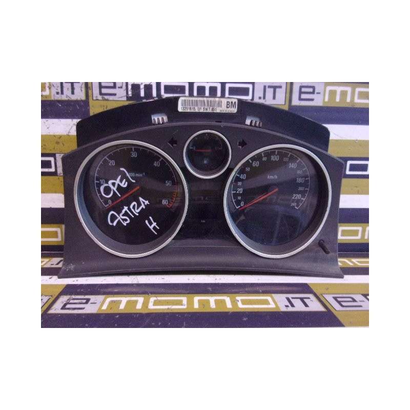 Quadro strumenti contachilometri 13251615 Opel Astra H - Quadro contachilometri - 1