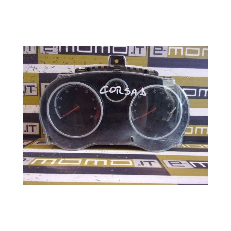 Quadro strumenti contachilometri P0013373005 Opel Corsa D - Quadro contachilometri - 1