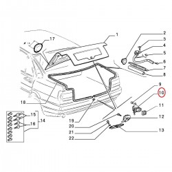 Dispositivo chiusura baule 7621393 Fiat Tempra - Varie3 - 3 Dispositivo chiusura baule 7621393 Fiat Tempra - Varie3 - 3