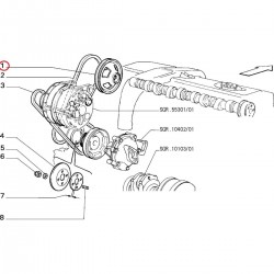 Puleggia conduttrice 4829181 Fiat Croma - Varie1 - 3