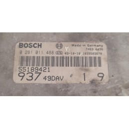 Centralina motore 55189421 0281011488 Alfa Romeo 147 1.9 Jtd - Centralina - 2