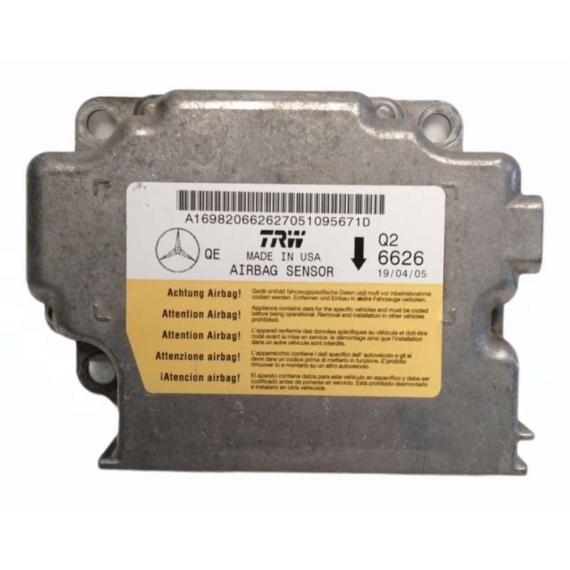 Centralina airbag A169820662627 Mercedes Classe A Mk 169