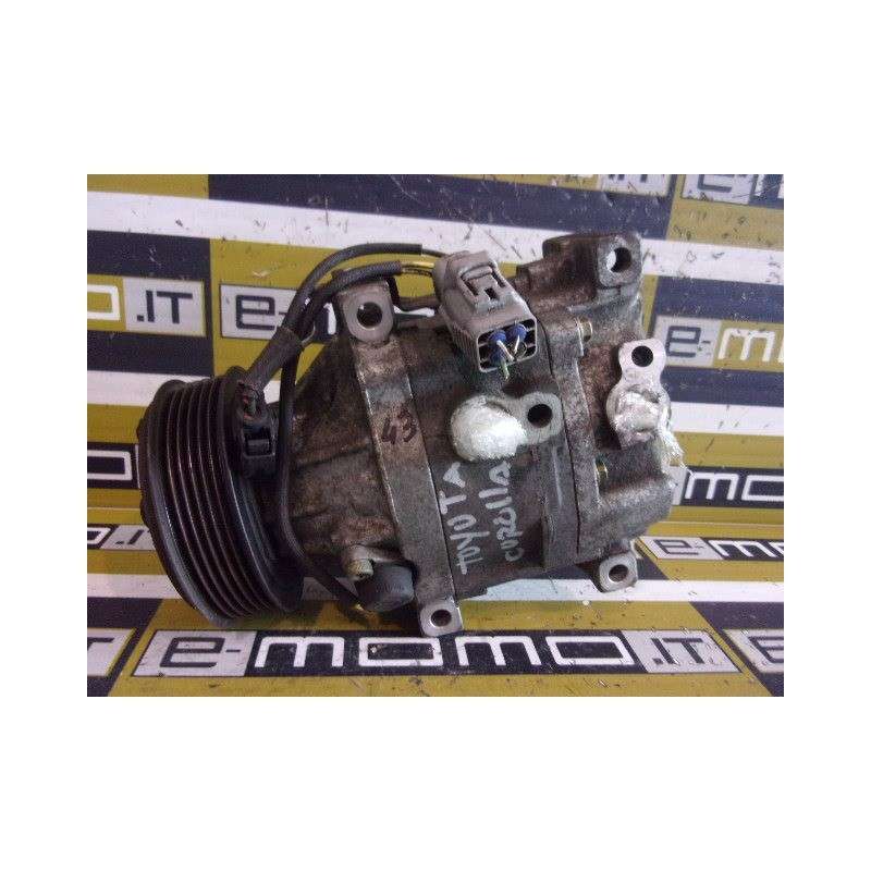 Compressore aria condizionata 4472206244 Toyota Corolla MK E11 1.4 1.6 16V VVTI - Compressore aria condizionata - 1 Compressore aria condizionata 4472206244 Toyota Corolla MK E11 1.4 1.6 16V VVTI - Compressore aria condizionata - 1