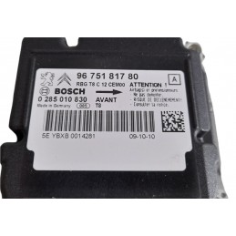 Centralina airbag 0285010830 Peugeot 3008 1.6 Hdi 2006-2019 - Centralina - 2