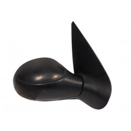 Specchietto retrovisore manuale destro Peugeot 206 1998-2012 colore nero - Specchietto retrovisore - 2