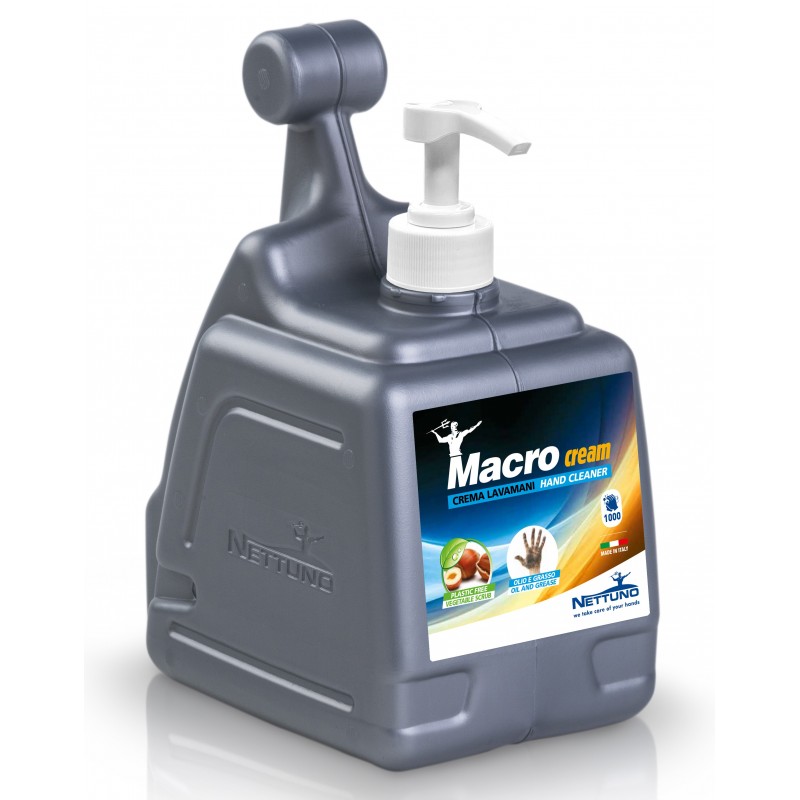 Crema lavamani Nettuno 00320 MACROCREAM T-BOX con dosatore 3000 ML - Crema lavamani - 1