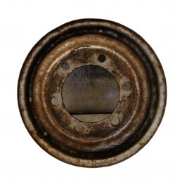 Cerchio in ferro 60601 Iveco Daily 6Jx16 H2 6 fori interasse fori 8,1 foro mozzo 16,1 - Cerchi in ferro - 1