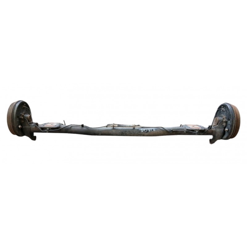 Ponte posteriore Fiat Doblò a tamburi con Abs 2000-2009 - Assale posteriore - 1 Ponte posteriore Fiat Doblò a tamburi con Abs 2000-2009 - Assale posteriore - 1