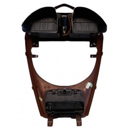 Rivestimento cruscotto centrale 9632608577 Citroen C5 2.0 Hdi 2000-2008 - Accessori cruscotto - 2