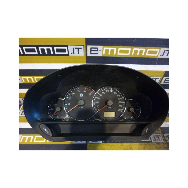 Quadro strumenti contachilometri 156050059 Alfa Romeo 166 2.4 jtd 98-07 - Quadro contachilometri - 1