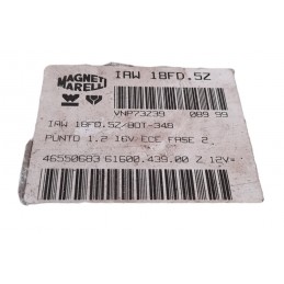Centralina motore 46550683 IAW18FD5Z Fiat Punto 1.2 benzina 1993-1999 - Centralina - 2