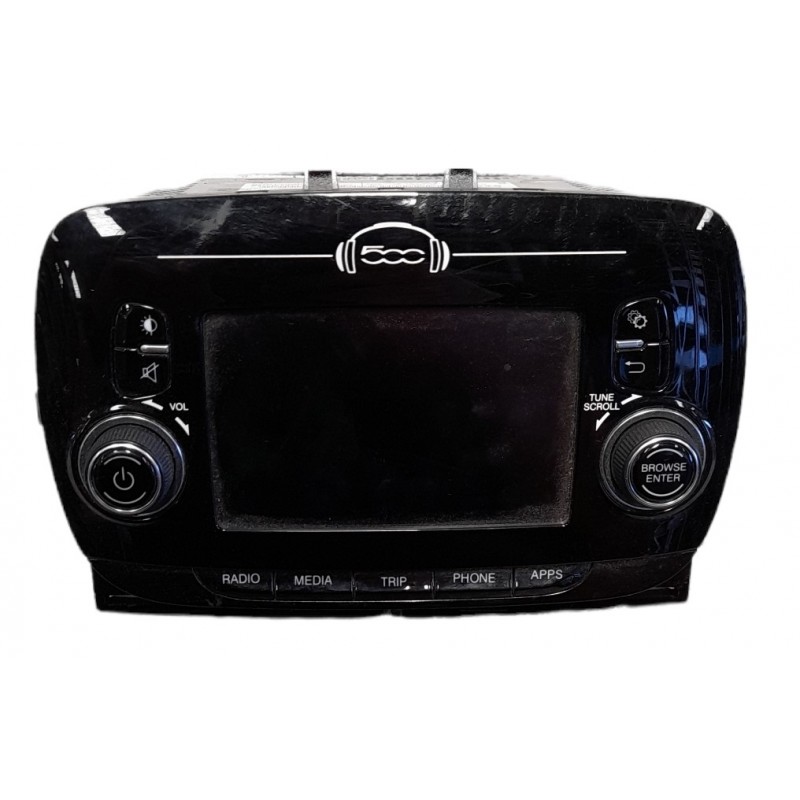 Autoradio 735655612 Fiat 500 1.2 benzina 2015 in poi - Autoradio - 1 Autoradio 735655612 Fiat 500 1.2 benzina 2015 in poi - Autoradio - 1