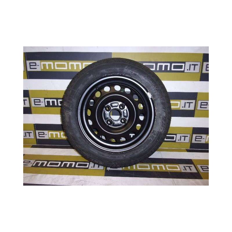 Ruota di scorta 2140681 Opel Agila/ Suzuki Ignis 4,5 x 14 CH ET45 4 fori - Ruota di scorta - 1