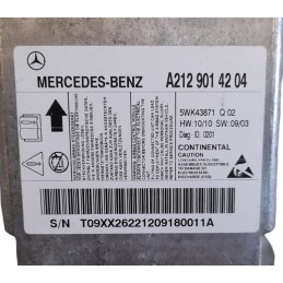Centralina airbag A2129014204 Mercedes Classe E W212 berlina 2009-2012 - Centralina - 2 Centralina airbag A2129014204 Mercedes Classe E W212 berlina 2009-2012 - Centralina - 2