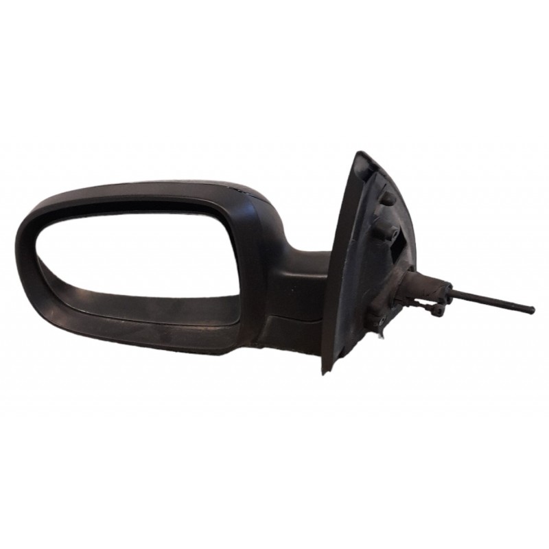 Specchietto retrovisore anteriore sinistro manuale Opel Corsa C 2000-2006 nero - Specchietto retrovisore - 1