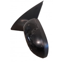 Specchietto retrovisore anteriore sinistro manuale Opel Corsa C 2000-2006 nero - Specchietto retrovisore - 3