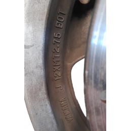 Cerchio anteriore Yamaha Majesty 250 2005 J12XMT2.75 DOT - Cerchi in lega - 3